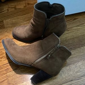JustFab heeled bootie
